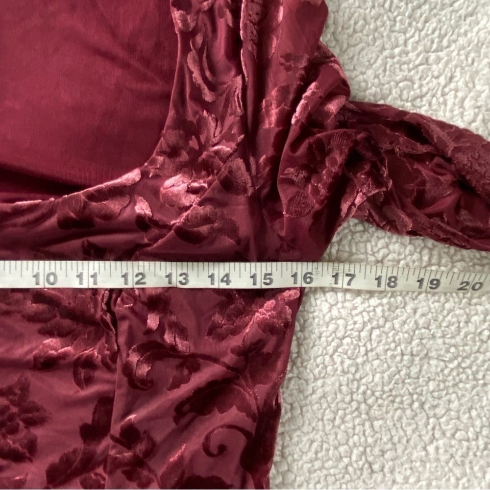 Free People Lotta Love Velvet Slip Mini Dress Lined small - Picture 9 of 12